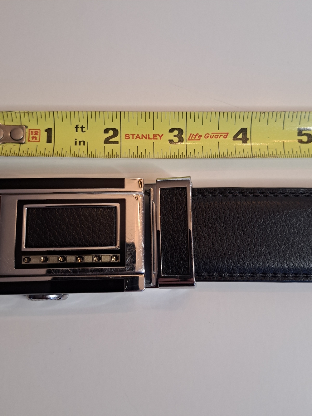 Men's Genuine Leather Ratchet Belt 34 inches Model#GL063